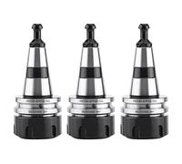 Reinscer 3 alicates de compensación ISO30 ER32 50L de compensación de tensión, alicates de sujeción giratorios G2.5 CNC, soporte para herramientas