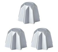 Reinscer 3 moldes decorativos de aluminio anodizado para tartas, pan, gelatina, chocolate, magdalenas, productos para el hogar, herramientas de horneado B.