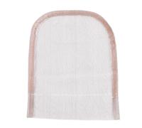 Reinscer 3 Piezas de Encaje Suizo Base Frontal Pieza de Red de Cabello Tejida a Mano para Hacer Pelucas de Encaje Accesorio de Peluca de de Tapa