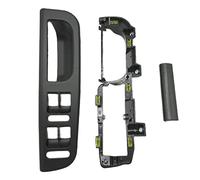 Reinscer 3 Uds Color Negro para Golf 4 Manija de Puerta Interior Interruptor Elevador Soporte Tapas de Base 1J1 8671793B1 867 171 e 3B0867175