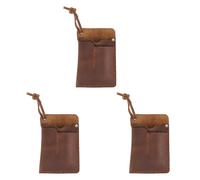 Reinscer 3 x Organizador EDC hecho a mano de /organizador de bolsa antideslizante para lámpara/multiherramientas/cuchillo/bolígrafo