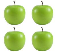 Reinscer 4 piezas de fruta grande de manzana verde