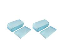 Reinscer 40 piezas 80 x 150 cm cama para adultos de absorción ultra pesada desechable y almohadillas y almohadillas
