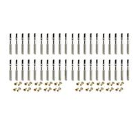 Reinscer 40 piezas de arpa de lira con 40 piezas de remaches para arpa pequeña arpa musical instrumento