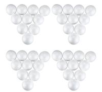 Reinscer 40 x decoración navideña modelado espuma de poliestireno 10 cm -