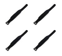 Reinscer 4X guitarras traste Cuerdas Mute ruido guitarras cinta de haz amortiguadores Muter Wraps Guitarras Beam Tape Guitarras bajo ukelele instrumentos de cuerda S