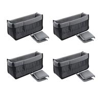 Reinscer 4X resistente a los golpes DSLR cámara SLR uso organizador caso partición divisor protectora (negro +), como en la imagen