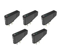 Reinscer 5 adaptadores de vuelo Bluetooth 5.3 para aeronaves A2DP para auriculares inalámbricos Aonic 40 50 con cancelación de dispositivo