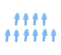 Reinscer 5 Pares Natación Flexible Silicona Oído Topes -