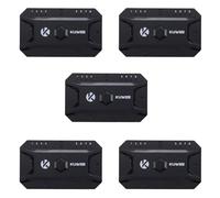 Reinscer 5X Bluetooth Hub USB 5.0 Convertidor Teclado y Ratón con Cable a Adaptador Hub Inalámbrico Soporta 8 Dispositivos para Tabletas, Portátiles y Dispositivos Móviles