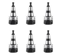 Reinscer 6 alicates de compensación ISO30 ER32 50L alicates de compensación de tensión, forraje giratorio G2.5, soporte para herramientas CNC con acero inoxidable de 30000 rpm