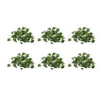 Reinscer 6 x 2 m, plantas artificiales largas, verde, vid artificial, hojas postizas, para bodas, bares, decoración