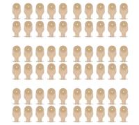 Reinscer 60 bolsas de ostomía, bolsas de colostomía vacías de una pieza, cuidado del ostomía, 20-60 mm, válvula de drenaje económica, bolsa de colostomía