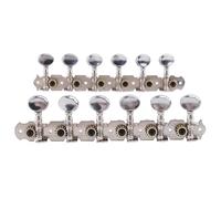 Reinscer 6L 6R - Clavijas de afinación para 12 cuerdas para guitarra acústica