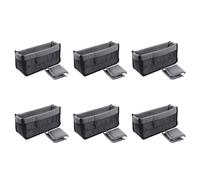 Reinscer 6X a prueba de golpes DSLR SLR cámara estaca organizador caso partición divisor cubierta protectora (negro), mostrado, 32x11x15cm, Se muestra, 32x11x15cm