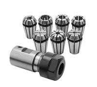 Reinscer 7 unidades ER11 1-7 mm tensores con ER11A 5 mm soporte del eje del motor barra de extensión