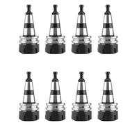 Reinscer 8 alicates de compensación ISO30 ER32 50L alicates de compensación de tensión, forraje giratorio G2.5, soporte para herramientas CNC con acero inoxidable de 30000 rpm