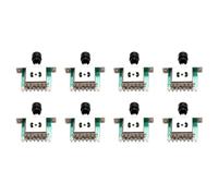 Reinscer 8 interruptores selectores de 3 vías, interruptor basculante para de guitarra para guitarra eléctrica Tele