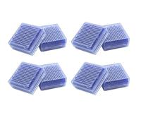 Reinscer 8 piezas de gel de sílice azul, desecante, caja absorbente de humedad, reutilizable