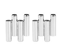 Reinscer 8pcs sintonizador de violín de acero inoxidable Pro Tuning violín mandolina Metal pitch pipe sintonizador rápido simple cuerda