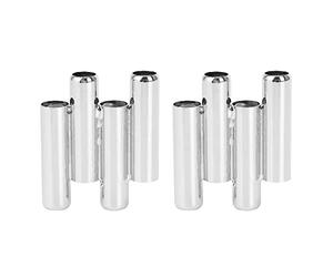 Reinscer 8pcs sintonizador de violín de acero inoxidable Pro Tuning violín mandolina Metal pitch pipe sintonizador rápido simple cuerda