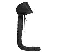 Reinscer Accesorio para secador de pelo, suave, ajustable, extragrande, campana con capucha para secador de pelo de mano con longitud extensible y extendida (negro)