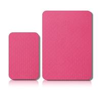 Reinscer Alfombrilla amortiguadora de 2 piezas para máquina de coser, alfombrilla para máquina de coser, reduce las vibraciones y el ruido, alfombrilla de goma antideslizante, parte de la máquina de