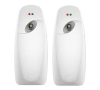 Reinscer Ambientador automático, paquete de 2 unidades, dispensador automático de ambientador, para montaje en pared para uso comercial y privado