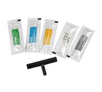 Reinscer Ambientador de aire para coche, difusor de perfume, ambientadores de ventilación, perfume, para interior de coche, color negro + palillos de terapia de aroma