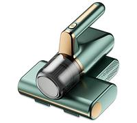 Reinscer Aspirador de Mano para áCaros, Aspirador de áCaros con Luz UV-C, Aspirador de áCaros, Aspirador de áCaros para Colchones, SofáS, Alfombras Verde