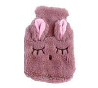 Reinscer Bolsa de agua caliente de invierno PVC Plush hombro calentador de manos paquete térmico reutilizable bolsa térmica para el hogar C