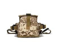 Reinscer Bolsa de pierna multifuncional senderismo caza pierna caída bolsa de pierna impermeable camuflaje bolsa de deporte motocicleta, Desert Color