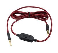 Reinscer Cable de repuesto para auriculares G433 G233 G Pro X Gaming con clip para control de volumen