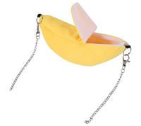 Reinscer Cama de PláTano para Mascotas HáMster Cama Casa Hamaca Animal PequeñO Cama Casa Jaula Accesorios de HáMster