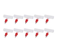 Reinscer Chicken Nipples Tee Fittings - Juego de riego automático para de corral, 10 unidades