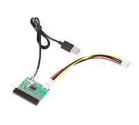 Reinscer Conector de Unidad de Disquete de 1,44 MB y 3,5 Pulgadas, 34, 34P una Adaptador de Cable USB, Placa PCB, PC, USB una Disquete, Disco U una Disquete