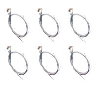 Reinscer Cuerdas para violín V68, 6 unidades, 24 unidades, E A D G para instrumentos de cuerda 1/8 1/4 1/2 3/4 4/4, tamaño común