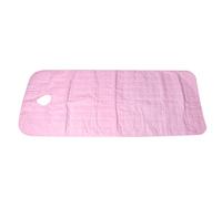 Reinscer de Colchónpara Camilla de Masaje Cama con Agujero, Almohadilla de SalóN de Belleza, CojíN Antideslizante 185X70Cm Rosa Espesor de la Almohadilla de la Cama 2mm