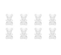 Reinscer Decoraciones DIY 8 piezas de espuma de modelado de poliestireno espuma de poliestireno poliestireno Navidad decoraciones de Navidad joyería B