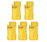 Reinscer Enhebrador automático de agujas para coser a mano, herramienta de enhebrador de agujas fácil de usar, color amarillo, 5 unidades