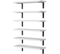 Reinscer Estantería flotante para decoración de pared, estantería flotante para baño, 1 unidad
