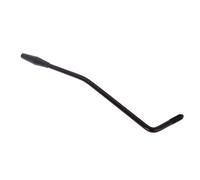 Reinscer Gancho de trémolo de metal con punta para guitarra eléctrica Strat (6 mm), color negro