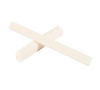 Reinscer Guitar Parts 6 Clásica Puente Hueso Sillín y Tuerca Marfil Set