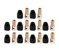 Reinscer Juego de 10 mini brocas pequeñas de 0,3 a 3,5 mm para mini portabrocas
