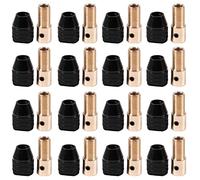 Reinscer Juego de 20 mini brocas pequeñas de 0,3 a 3,5 mm para mini portabrocas