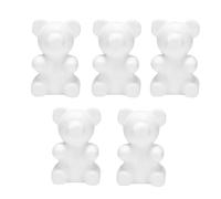 Reinscer Juego de 5 decoraciones navideñas de espuma de poliestireno, decoración navideña, 1 unidad