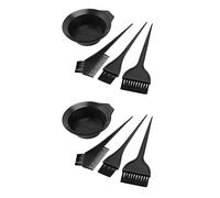 Reinscer Juego de 8 herramientas para colorear el pelo, tinte para zapatos, peine, cepillo, tinte,