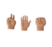 Reinscer Juguete elástico para gatos de manos pequeñas, manos pequeñas para gatos, juguete elástico para gatos, guantes de dedos para gatos, duraderos, 3 unidades
