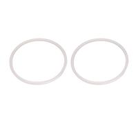 Reinscer Junta de silicona para olla a presión, 22 cm de diámetro interior, 2 unidades, transparente