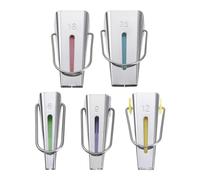 Reinscer Kit de cinta adhesiva de 6 mm, 12 mm, 18 mm, 25 mm, 9 mm, máquina de cinta al bies de pliegue simple y doble, herramienta de costura para parches de tela, fácil de usar.